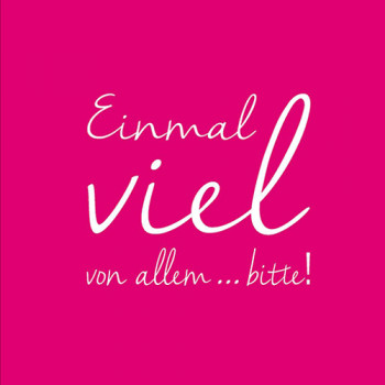 Einmal viel von cocktail - einmal,