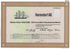 HARMSTORF AG 1983 Flensburg