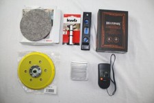 DAV-15 Schleifteller 150mm + Bosch Polierfilz Exenterschleifer 125mm + mehr 