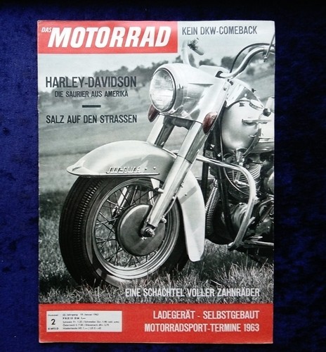 Motorrad 1963 harley - 2/1963,