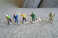 Merten H0 Figuren 5 "Waldarbeiter, Förster, Schäfer" 1:87