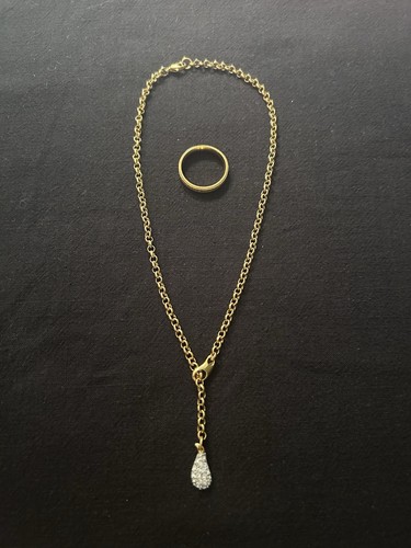 Goldfarbener modeschmuck - modeschmuck, –
