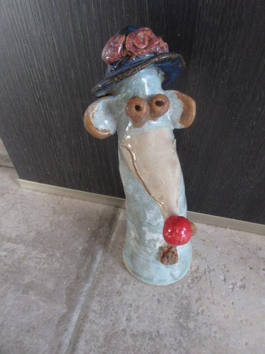 Rosenkugel keramik handarbeit - rosenkugel,