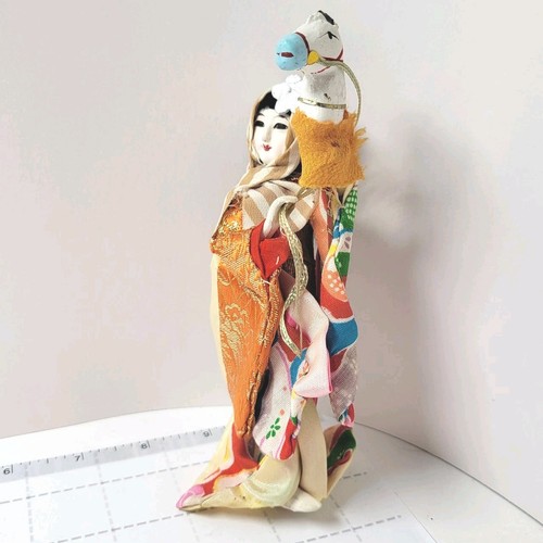 Vintage japanese geisha doll - geisha,