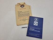 Heft Betriebsanleitung Simson