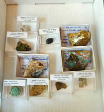 Konvolut, 10 MM Mineralien