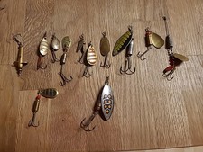 12x alte DDR Blinker Spinner