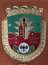 1960 Badge Plakette Kühlergrill ADAC Sternfahrt Emailschild Oldtimer Vintage MSC