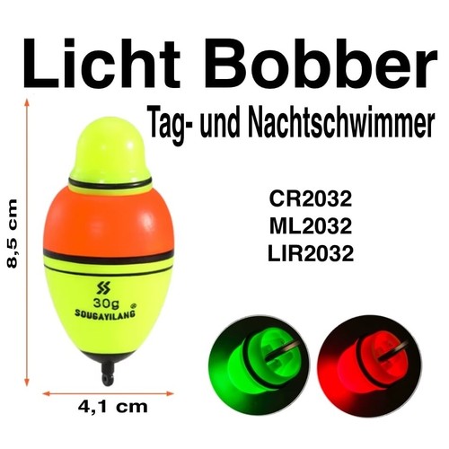 Leuchtendes bobber led - leuchtendes,