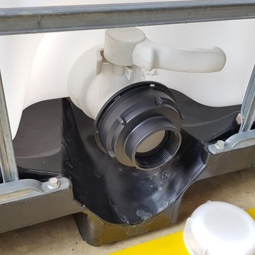 Ibc adapter s100x8 mit - 3",