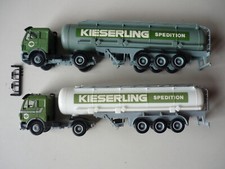 Herpa Kieserling Umbau 1:87 MB 1633 Tanksattelzüge 1xOVP Beschriftung DMC 14