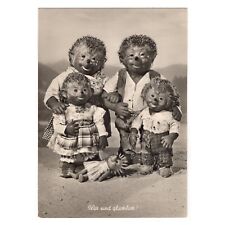 AK Mecki von Diehl-Film / "Wir sind glücklich", Igelfamilie mit Igelpuppe, Nr. 1