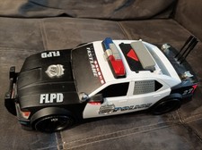 Spielzeugauto selbstfahrendes Polizeiauto mit Sirene Blaulicht Spielzeug