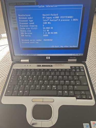 Compaq nc6000 retro - compaq,
