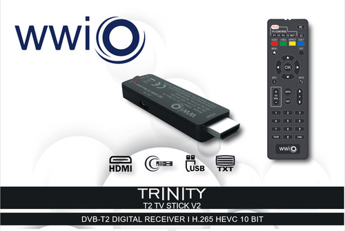 Wwio trinity dvb hdmi - dvb-t2,