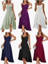 Cocktailkleid Damen Festlich Kleider für Hochzeit Elegantes Partykleid