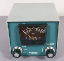 HEATHKIT  HM 102 RF Power Meter / SWR Meter + Anleitung