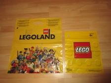 2x Plastiktüte Bag große und kleine gelbe Tüte Sammler Tragetasche