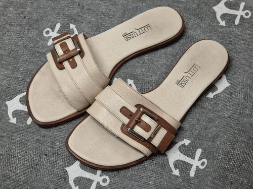Lottusse leder slides - eu, 38