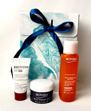 B168  Biotherm blue therapy Set Elixir 7ml, Night 5ml, Eye 5ml, Removes 30ml NEU