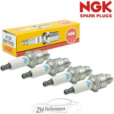 4x NGK 4122 BR7HS Zündkerze für Roller Amico 50 Gulliver Rally KTM Beta