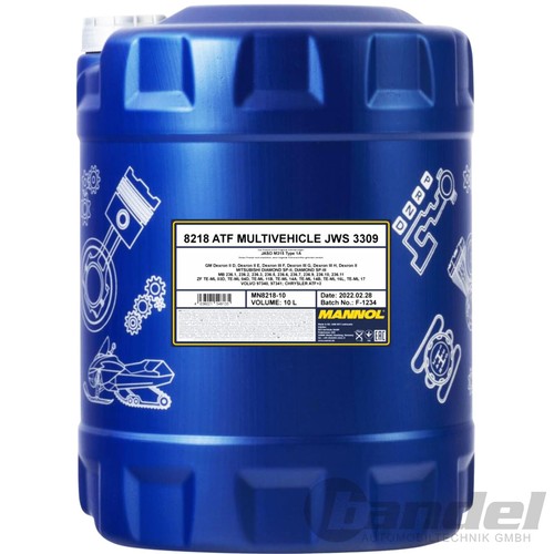 10l mannol getriebeöl atf - mannol,