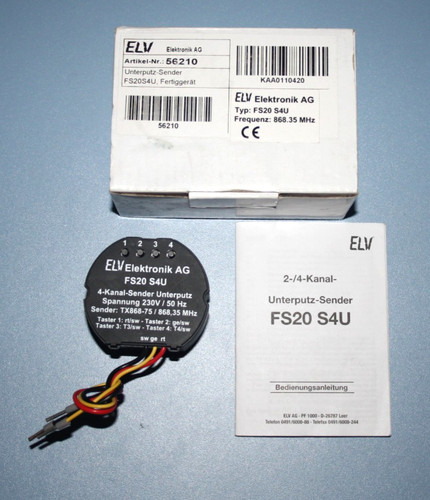 Elv fs20 s4u - elv, kanal