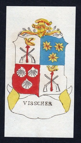 1800 nicolaes visscher wappen - 1800,