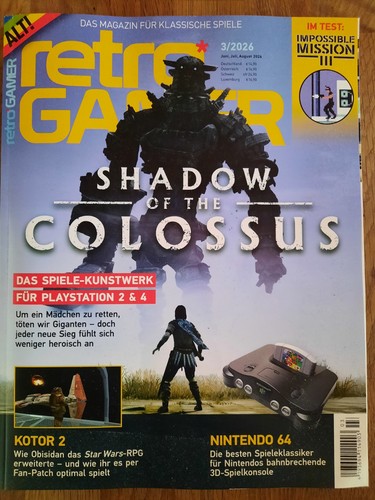 Retro gamer magazin heft - retro, 3
