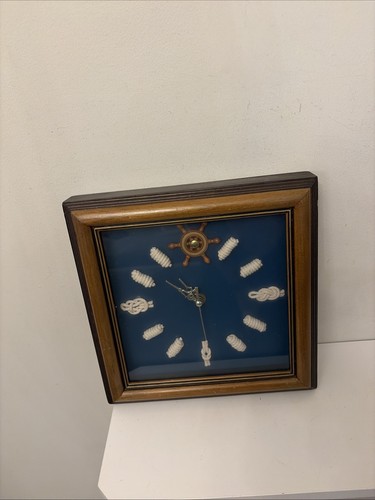 Vintage maritime quarz wanduhr - vintage, quarz-wanduhr
