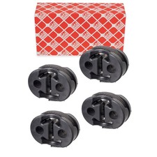 4x febi Auspuffgummi für FIAT