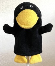 Rabe Vogel Handpuppe