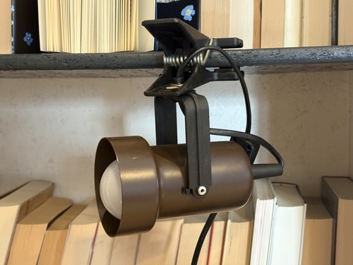 Vintage klemm lampe - spot, b
