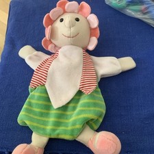 Sterntaler Handpuppe Schmusetuch Blumenmädchen Rotkäppchen, schön weich