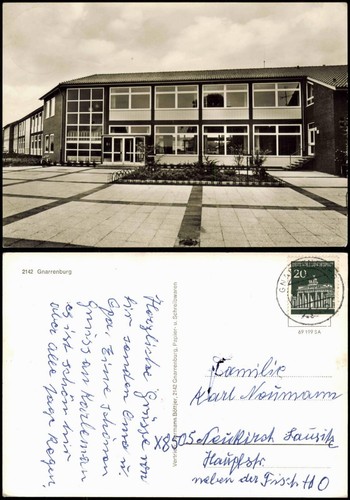 Ansichtskarte gnarrenburg - ansichtskarte,