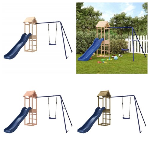 Spielturm mit rutsche - mit,