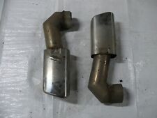 beide Auspuffrohre Endrohre Blenden links rechts VW Touareg 7L 3,2 220 PS 162 KW