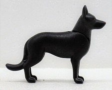 HUND SCHWARZ PLAYMOBIL Exclusiv zu Schäferhund Wolf Tier Römer Ägypter Greek RAR