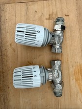 2 x Heimeier Rücklauftemperaturbegrenzer RTL R 1/2, Durchgang