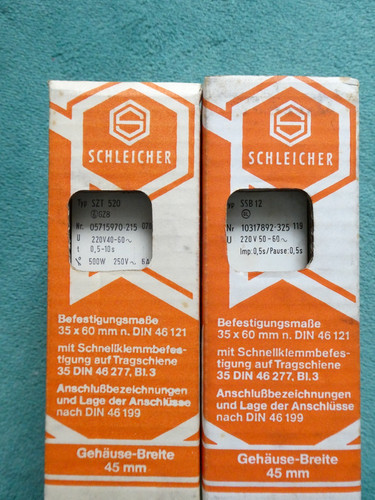Zeitrelais schleicher - 2,