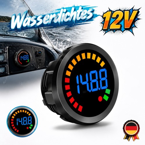 12v led voltmeter - 12v,