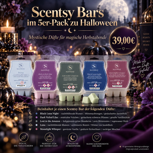 Scentsy halloween bars - 5,