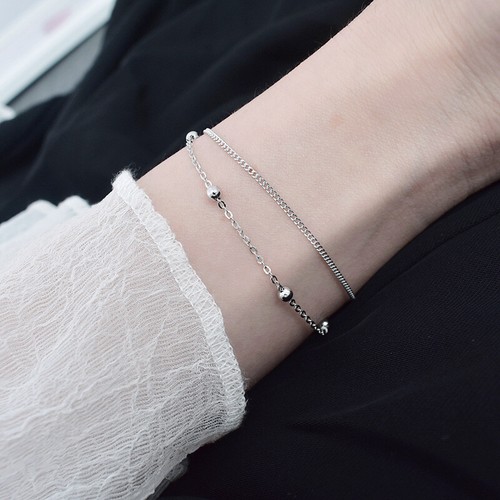 Doppelarmband kugel sterling - kugel,