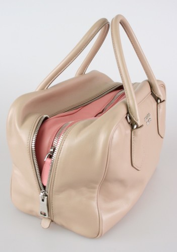 Prada leder inside bag - prada,