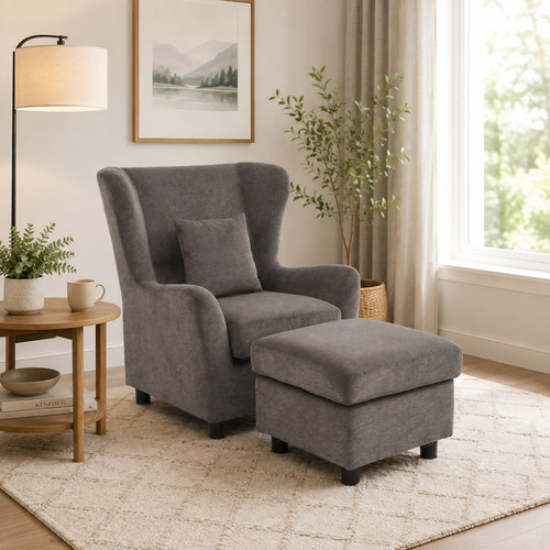 Ohrensessel sessel inkl - inkl, hocker