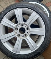 2xBMW Alufelgen 17Zoll E36 E46 6755857 Felgen 17zoll ET47 225 45 17 sommerreifen