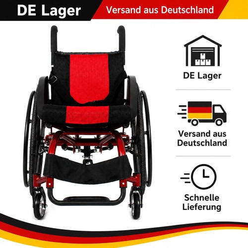 Faltrollstuhl aluminium - 24",
