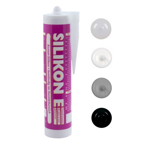 Silikon sanitär 310ml - silikon,