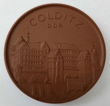 Porzellan Medaille Meißen aus