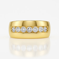 Massiver Luxus Bandring 750